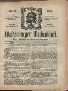 Waldenburger Wochenblatt, Jg. 5, 1859, nr 62