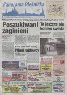 Panorama Oleśnicka: tygodnik Ziemi Oleśnickiej, 1999, nr 29 (421)