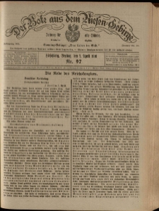 Der Bote aus dem Riesen-Gebirge : Zeitung f&uuml;r alle St&auml;nde, R. 104, 1916, nr 97