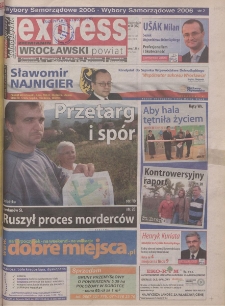 Express Wrocławski Powiat : ziemianin wrocławski, 2006, nr 20 (182)