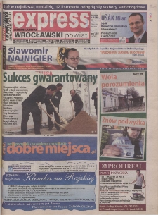 Express Wrocławski Powiat : ziemianin wrocławski, 2006, nr 21 (183)