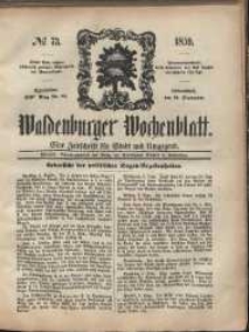 Waldenburger Wochenblatt, Jg. 5, 1859, nr 73