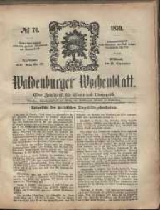 Waldenburger Wochenblatt, Jg. 5, 1859, nr 74
