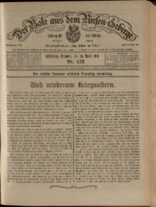 Der Bote aus dem Riesen-Gebirge : Zeitung f&uuml;r alle St&auml;nde, R. 104, 1916, nr 112