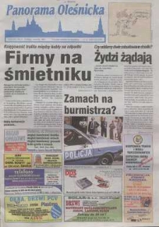 Panorama Oleśnicka: tygodnik Ziemi Oleśnickiej, 1999, nr 35 (427)