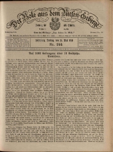 Der Bote aus dem Riesen-Gebirge : Zeitung f&uuml;r alle St&auml;nde, R. 104, 1916, nr 144