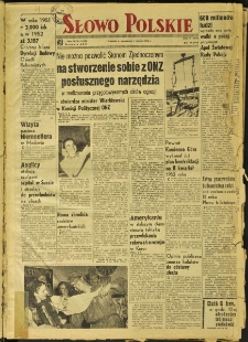 Słowo Polskie, 1952, nr 6 (1835)