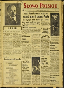 Słowo Polskie, 1952, nr 18 (1838)