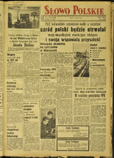 Słowo Polskie, 1952, nr 19 (1839)
