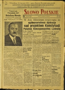 Słowo Polskie, 1952, nr 24 (1844)