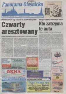Panorama Oleśnicka: tygodnik Ziemi Oleśnickiej, 1999, nr 40 (432)