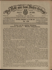 Der Bote aus dem Riesen-Gebirge : Zeitung f&uuml;r alle St&auml;nde, R. 104, 1916, nr 176