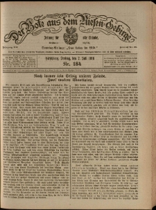 Der Bote aus dem Riesen-Gebirge : Zeitung f&uuml;r alle St&auml;nde, R. 104, 1916, nr 184