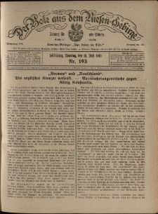 Der Bote aus dem Riesen-Gebirge : Zeitung f&uuml;r alle St&auml;nde, R. 104, 1916, nr 193