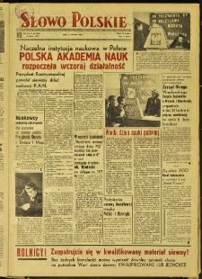 Słowo Polskie, 1952, nr 88 (1888)