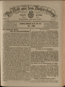 Der Bote aus dem Riesen-Gebirge : Zeitung f&uuml;r alle St&auml;nde, R. 104, 1916, nr 196