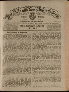 Der Bote aus dem Riesen-Gebirge : Zeitung f&uuml;r alle St&auml;nde, R. 104, 1916, nr 197