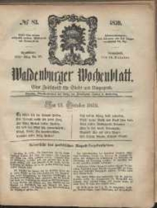 Waldenburger Wochenblatt, Jg. 5, 1859, nr 83