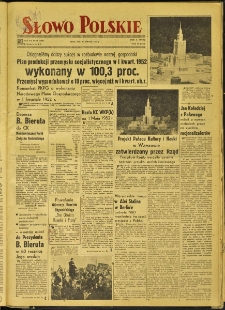 Słowo Polskie, 1952, nr 98 (1898)
