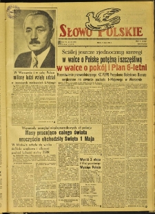 Słowo Polskie, 1952, nr 106 (1906)