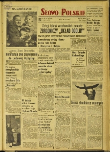 Słowo Polskie, 1952, nr 127 (1927)