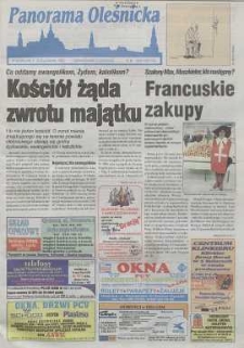 Panorama Oleśnicka: tygodnik Ziemi Oleśnickiej, 1999, nr 48 (440)