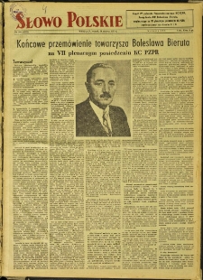 Słowo Polskie, 1952, nr 150 (1950)
