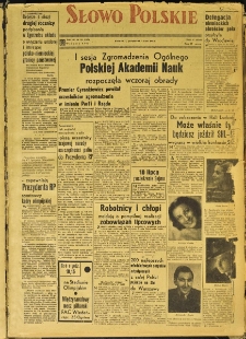 Słowo Polskie, 1952, nr 161 (1961)