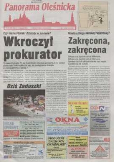 Panorama Oleśnicka: tygodnik Ziemi Oleśnickiej, 1999, nr 51 (443)