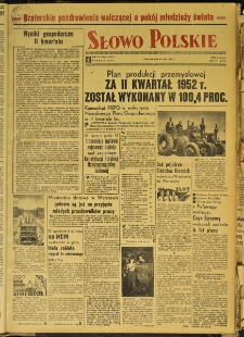 Słowo Polskie, 1952, nr 170 (1970)