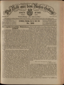 Der Bote aus dem Riesen-Gebirge : Zeitung f&uuml;r alle St&auml;nde, R. 104, 1916, nr 200