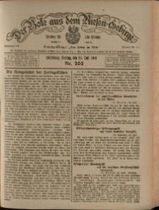 Der Bote aus dem Riesen-Gebirge : Zeitung f&uuml;r alle St&auml;nde, R. 104, 1916, nr 205