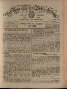 Der Bote aus dem Riesen-Gebirge : Zeitung f&uuml;r alle St&auml;nde, R. 104, 1916, nr 209
