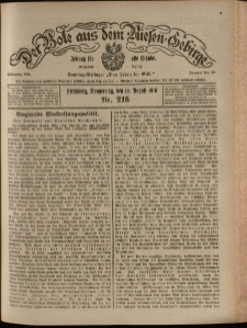 Der Bote aus dem Riesen-Gebirge : Zeitung f&uuml;r alle St&auml;nde, R. 104, 1916, nr 218
