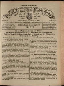 Der Bote aus dem Riesen-Gebirge : Zeitung f&uuml;r alle St&auml;nde, R. 104, 1916, nr 222