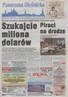 Panorama Oleśnicka: tygodnik Ziemi Oleśnickiej, 1999, nr 52 (444)
