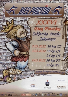 XXXVI Bieg Piast&oacute;w - plakat [Dokument życia społecznego]