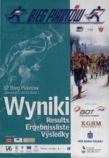 Bieg Piast&oacute;w : wyniki