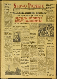 Słowo Polskie, 1952, nr 232 (2032)
