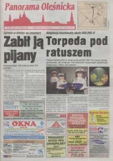 Panorama Oleśnicka: tygodnik Ziemi Oleśnickiej, 1999, nr 55 (447)