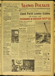 Słowo Polskie, 1952, nr 244 (2044)