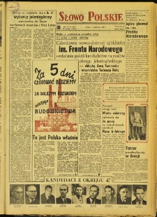 Słowo Polskie, 1952, nr 252 (2052)