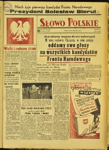 Słowo Polskie, 1952, nr 257 (2057)