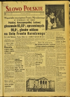 Słowo Polskie, 1952, nr 260 (2060)