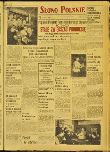Słowo Polskie, 1952, nr 261 (2061)