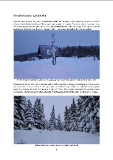 Nieukończona wycieczka [Dokument elektroniczny]