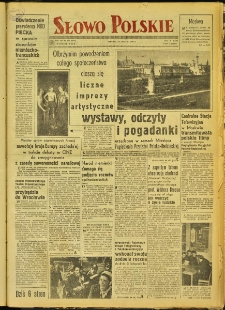 Słowo Polskie, 1952, nr 273 (2073)