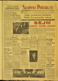 Słowo Polskie, 1952, nr 282 (2082)