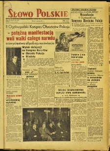 Słowo Polskie, 1952, nr 289 (2089)