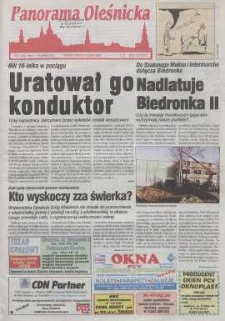 Panorama Oleśnicka: tygodnik Ziemi Oleśnickiej, 1999, nr 61 (453)
